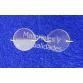 Gafas de cristal transparentes ref.4 lente 1.2cm por 12pz 2