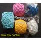 Hovillo de hilo de goma eva foami Espuma de colores para decorar 4