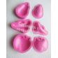 Molde foami frutas pera banano manzana decora fimo fondant 2