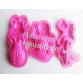 Molde Para Foami animales libélula caracol mariquita X3 3