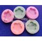 Molde flor redonda para masillas moldeables 4