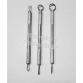 Set Repujador de arcilla metálico x3 para arcilla pasta moldeabl 4