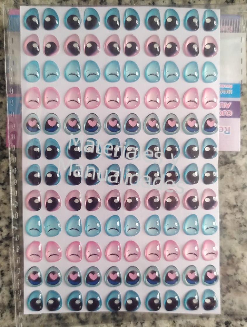 ojos resinados stitch para muñecos apliques recordatorios
