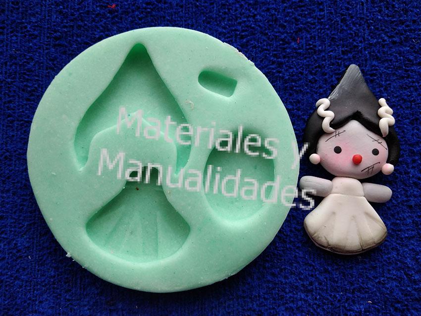 Molde En Silicona Muñecas Inyector Flexible