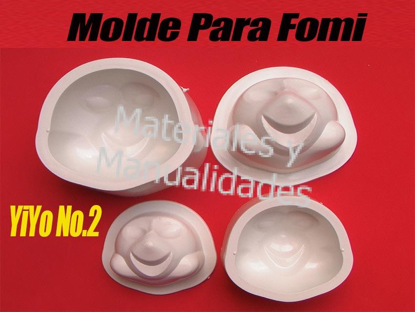 MOLDE PARA FOMY CARA RATÓN TOPO GIGIO YIYO TERMOFORMA FOAMI 4D ...
