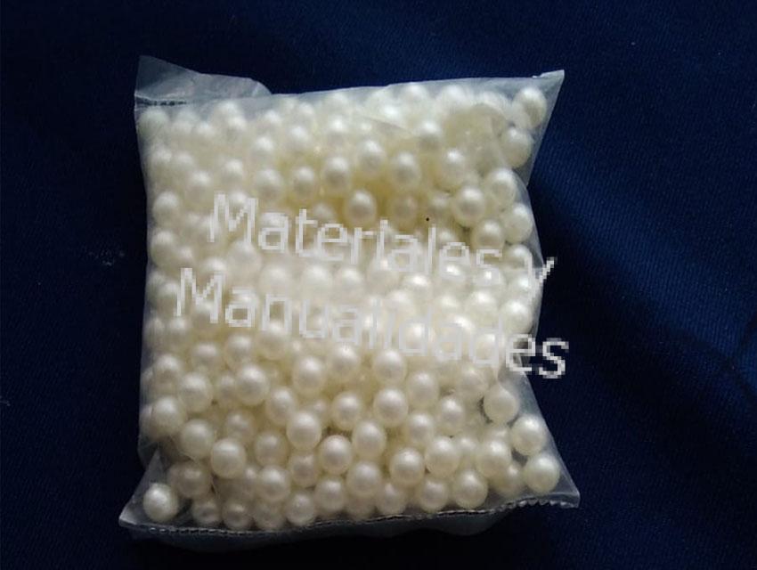 Mostacilla mostacilla blanco perlados de 3mm para collar y ojos de manualidades