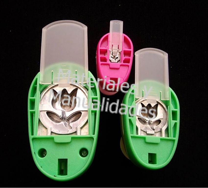 Troquel cutter Perforadoras Frizadoras para foamy papel Flor Tulipán