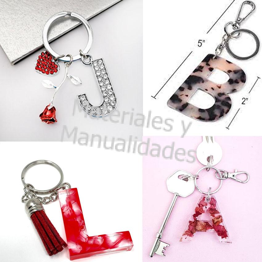 Argollas Metálicas para llveros de cristal epoxica accesorios y joyeria artesanal