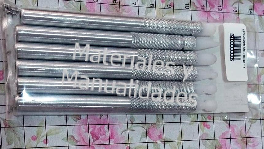 Set Repujador metálico para arte ruso y manualidades 6pz