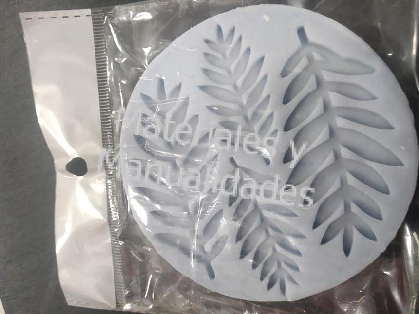 Molde silicona hojas de arbol para tortas fondant pastel