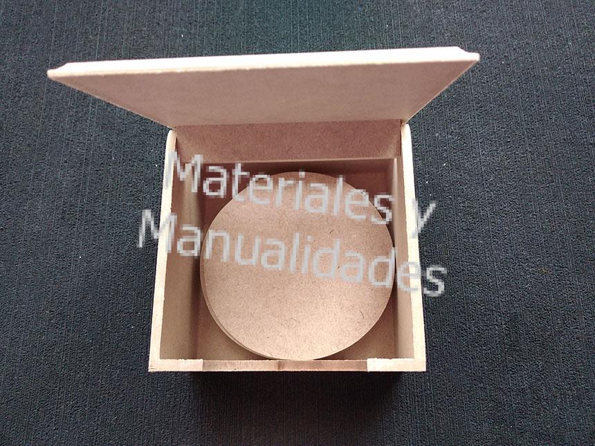 cajas de te x6 unidades en madera mdf