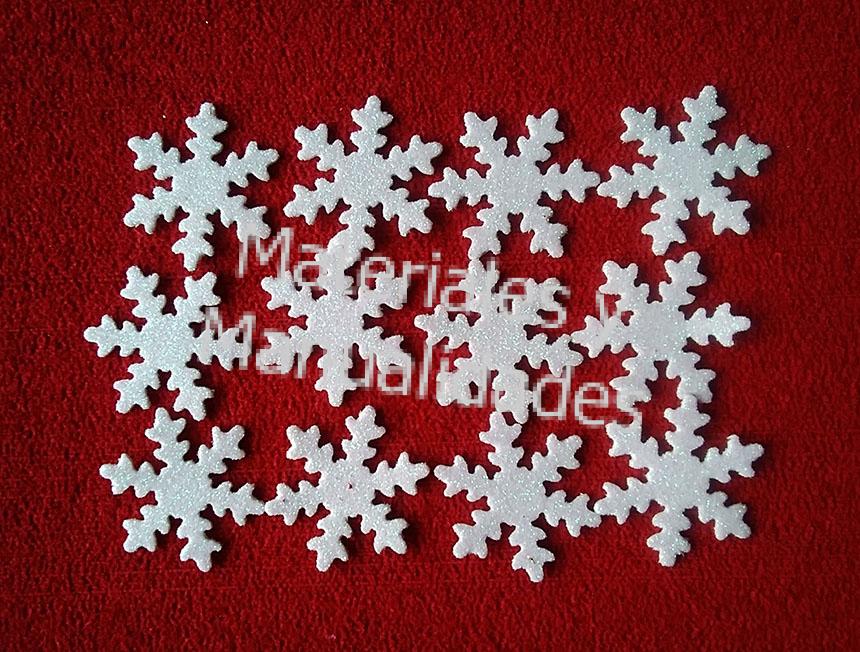 Estrellas copo de nieve para decorar navidad