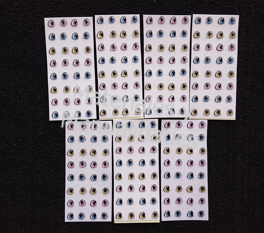sticker para manualidades ojos adhesivos para toppers