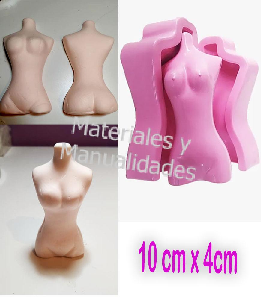 olde Para foami termoforma de 3 piezas de Cuerpo busto de De Muñeca 