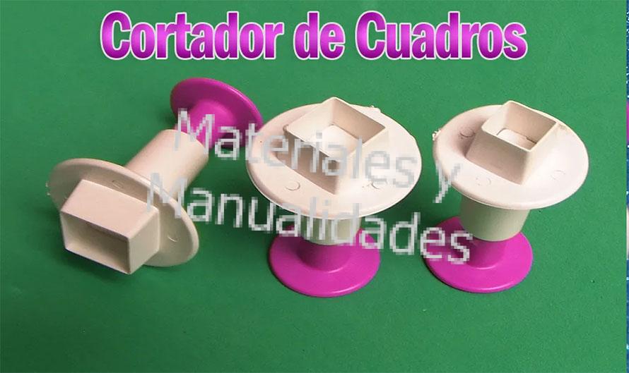 Set Moldes de cuadro para decorar pasteles tortas porcelanicron