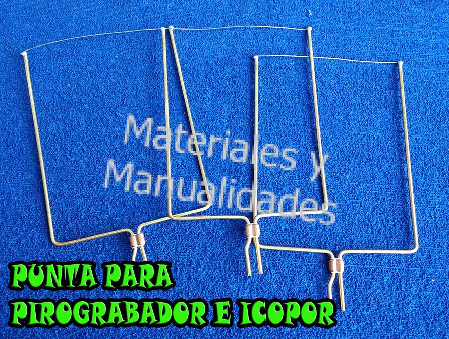 Agujas para pirograbador  t corta icopo