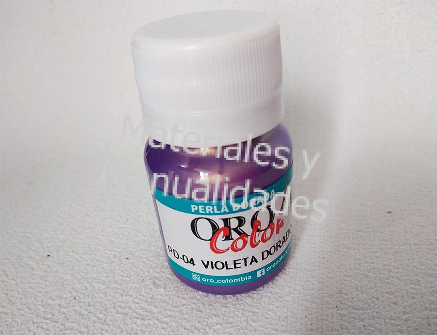 Pintura Perla Dorada Auto-Sellante Con Acabados Nacarado