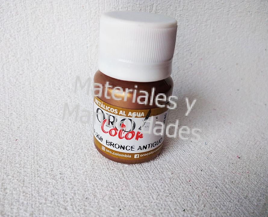 pintura rojo metalizada para artes ceramica papel manualidades