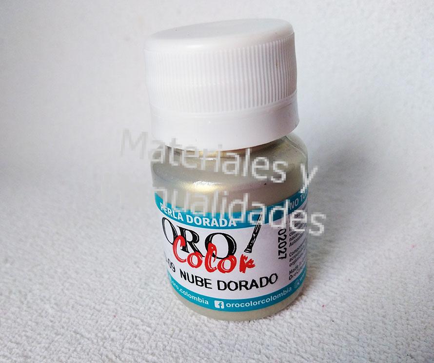 Pintura Perla Dorada Auto-Sellante Con Acabados Nacarado