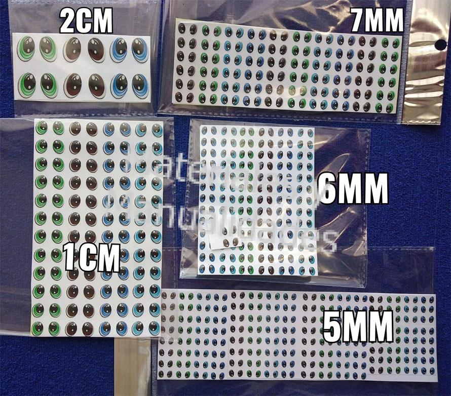 Ojos Adhesivos para manualidades