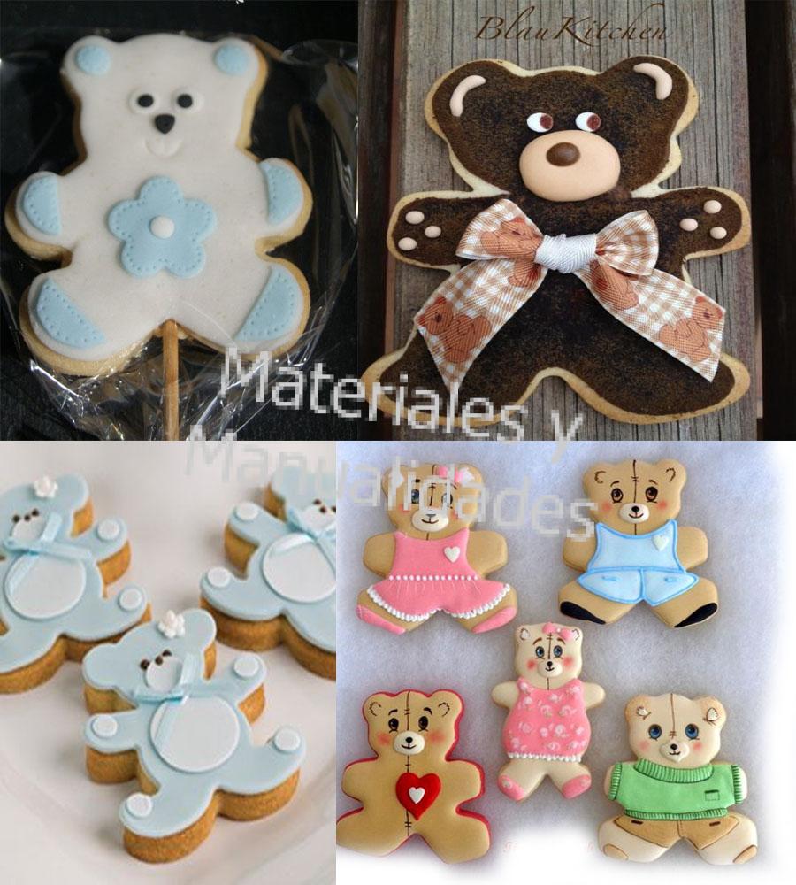 Cortador de osos para decorar galletas pasteles tortas