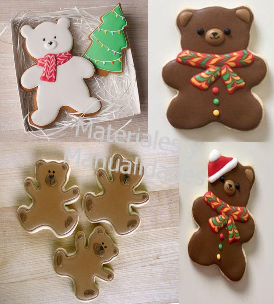 Cortador de osos mimosos para decorar galletas pasteles tortas