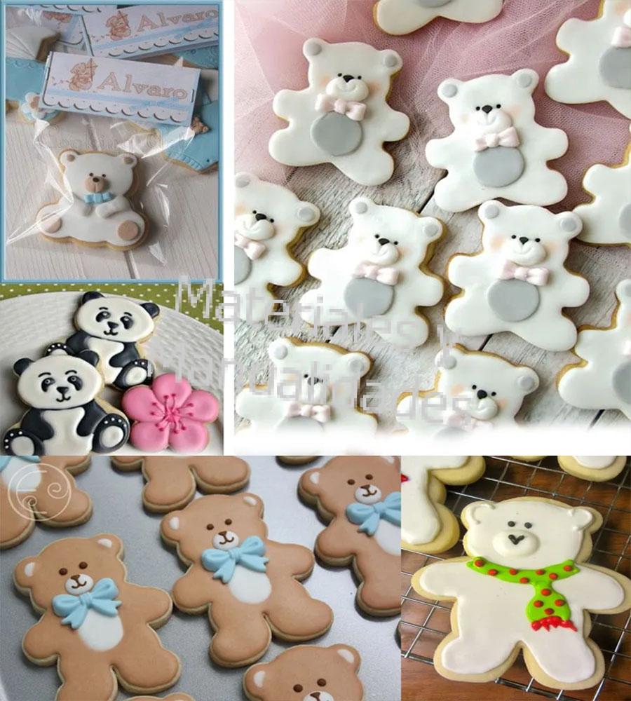 Cortador de osos para decorar galletas pasteles tortas