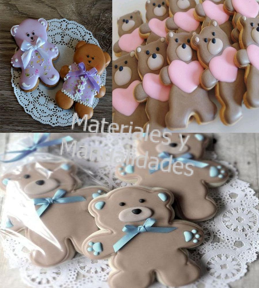 Cortador de osos mimosos para decorar galletas pasteles tortas