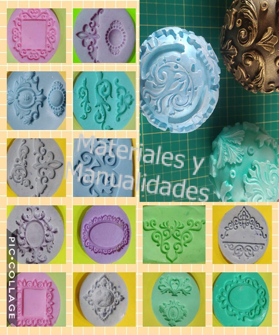 Arabescos En relieve 3d molde