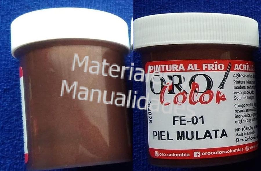 Pintura Acrílica Al Frío Tono Piel Multa SEMI TRASLÚCIDOS Y CREMOSOS Autosellables