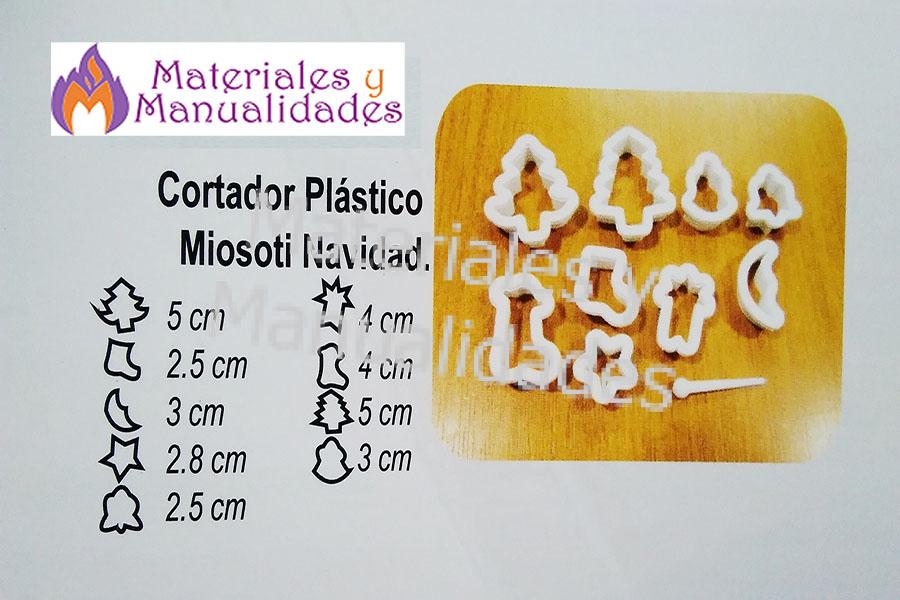 Set molde de navidad cortador pasta fría