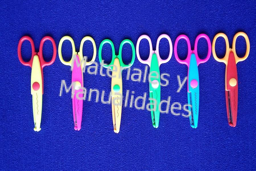 Tijeras decorativas para manualidades corte en acero 