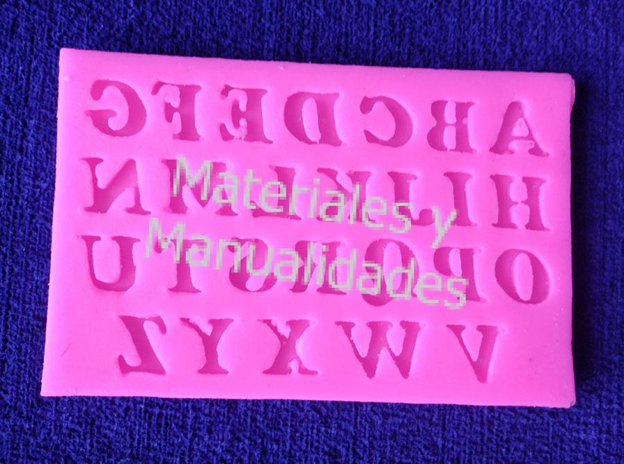 Molde en silicona para decorar fondant pasta fria