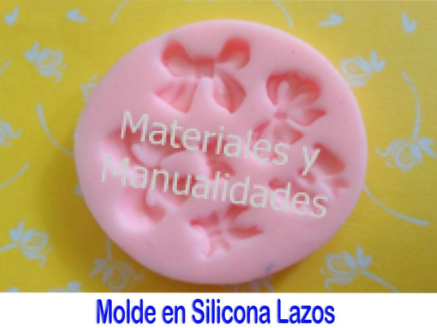 Molde Silicona inyector de moños o cintillas mini lazos 