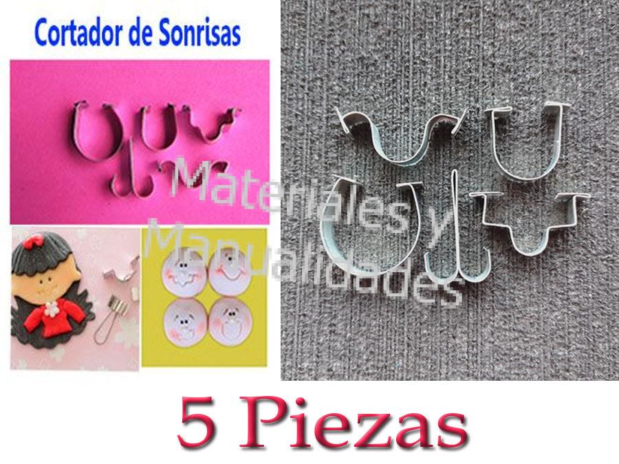 marcador en metal para marcar sonrisas bocas en pasta fría