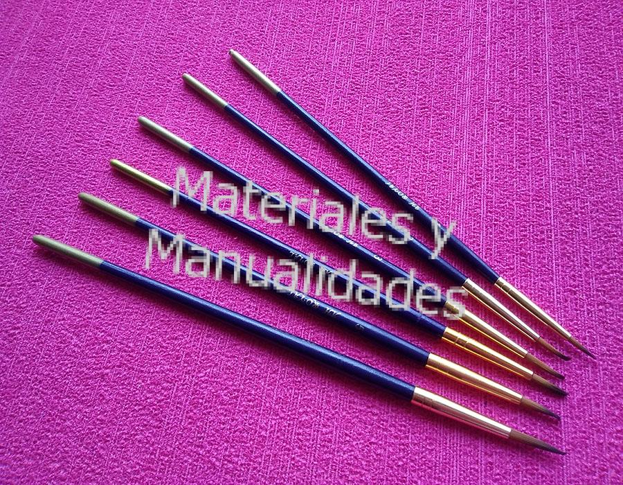 Pincel delineador redondo para arte y manualidades
