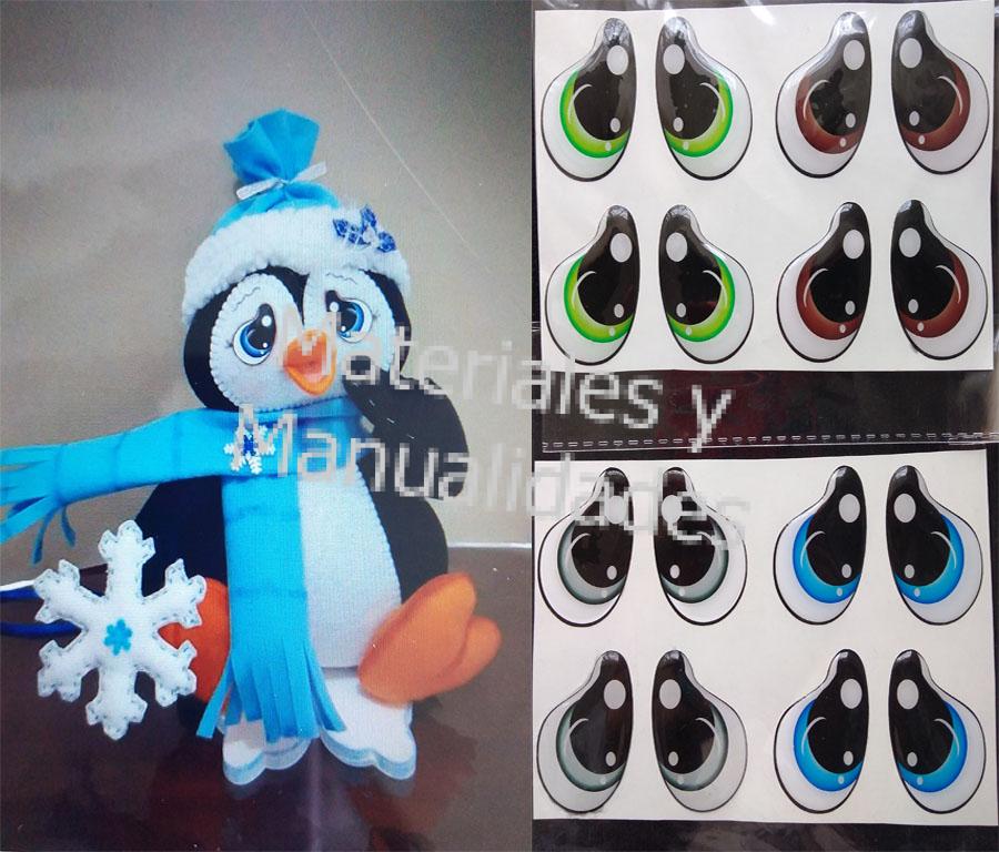 Ojos sales para muñecos