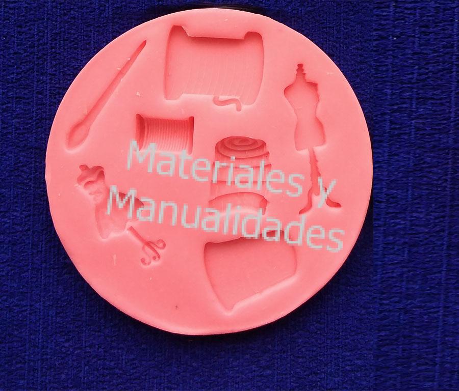 Molde Flexible Detalles de Costura y Tejido de prendas