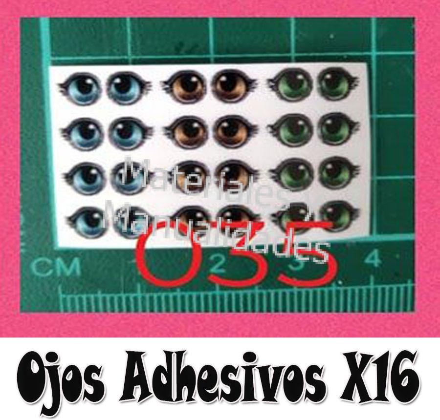 Molde en silicona y ojos adhesivos