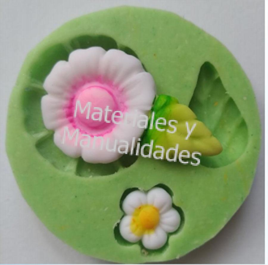 Molde Silicona inyector de flores mini figuras pequeñas