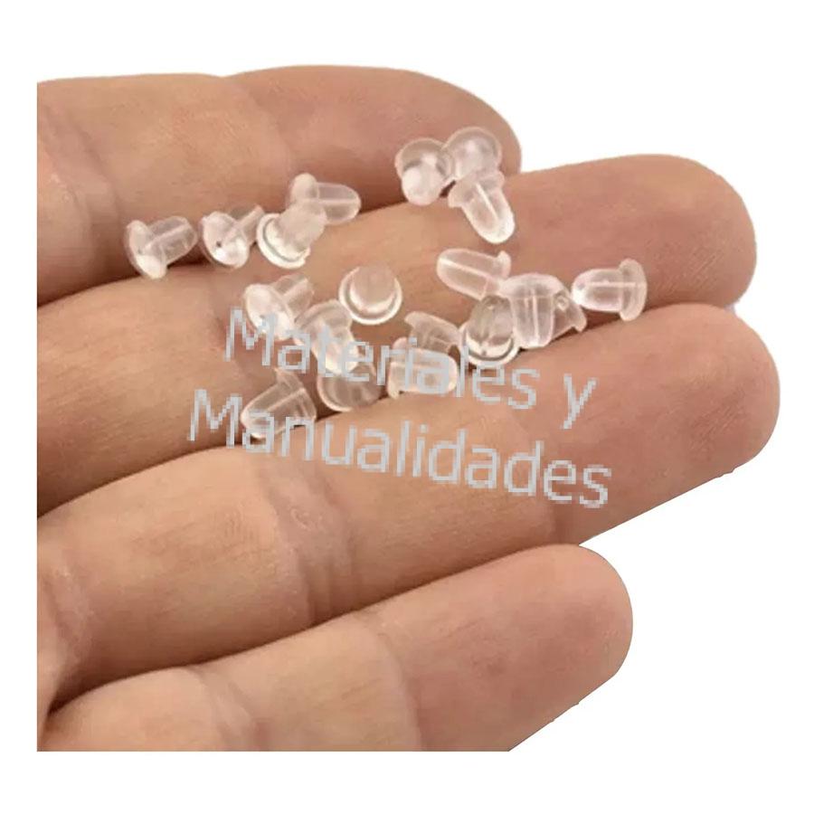 Topes Silicona Mariposas Tapón Para Aretes