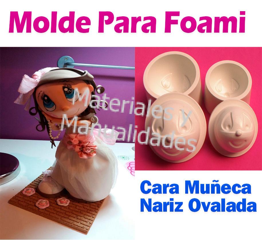 Molde para goma eva fomi fofuchas