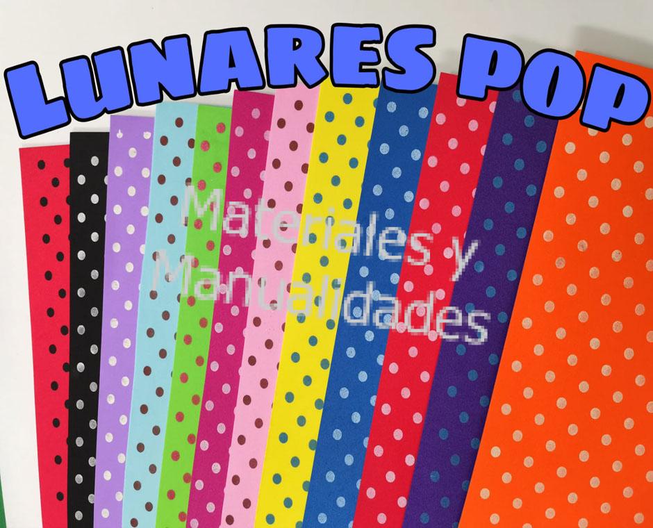 goma eva puntos grandes fomi estampado lunares