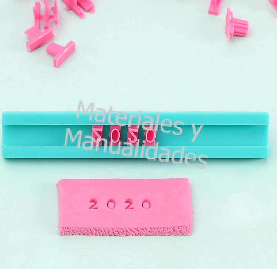 letras alfabeto molde decoración para muffins y manualidades pasta fria