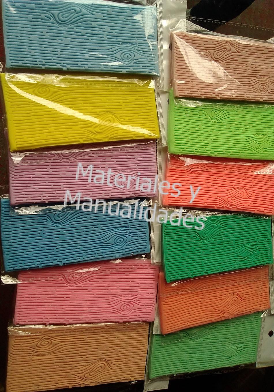 Molde Plantilla en silicona forma de tronco corteza de madera