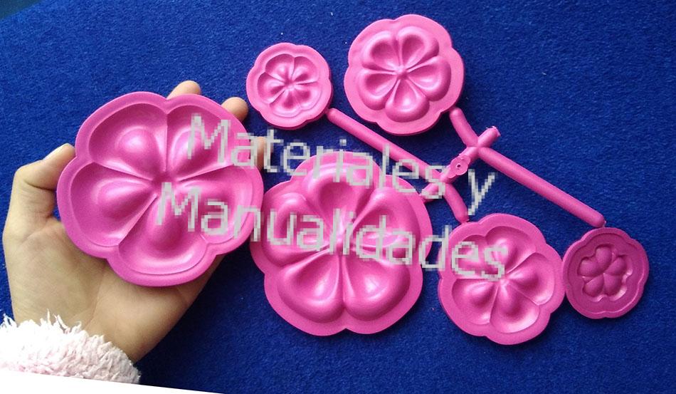 Moldes Para foamy Petunias flores termofomado de goma eva