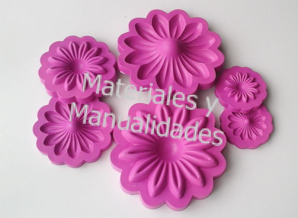 Moldes Para foamy margarita y Flores Girasol