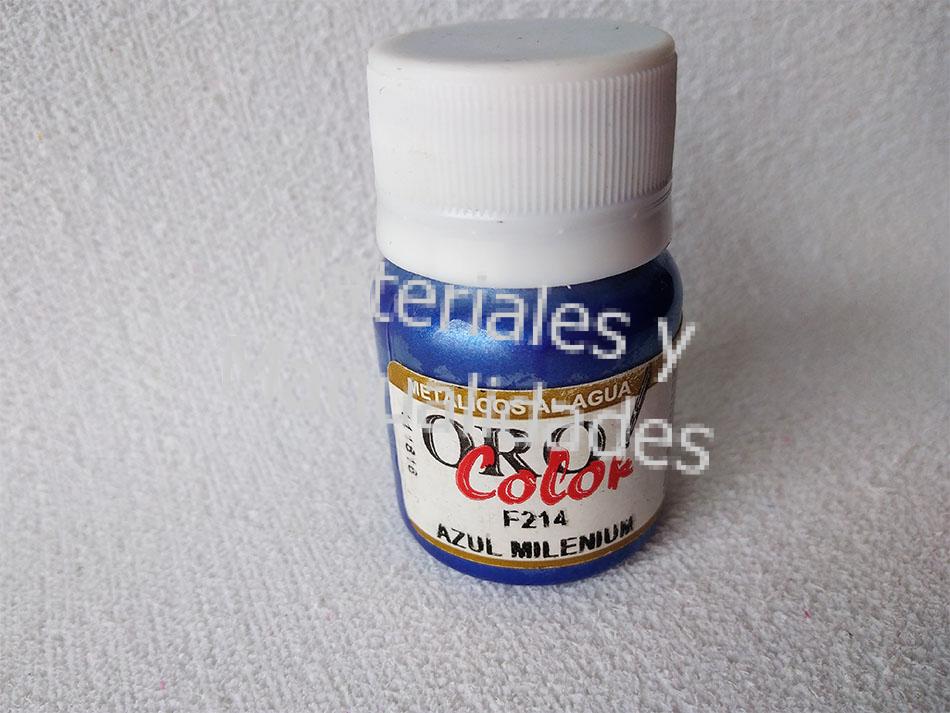 pintura metalizada para artes ceramica papel manualidades