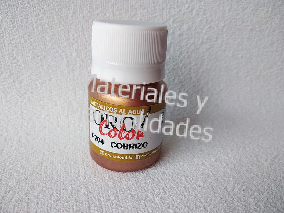 pintura metalizada para artes ceramica papel manualidades