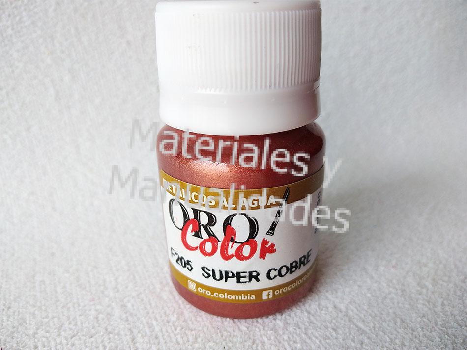 pintura metalizada para artes ceramica papel manualidades